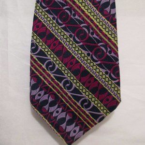 Vintage Mens Wide Shillito's Necktie Tie 1970's